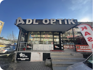 ADL Optik Hadımköy mağaza dış cephesi